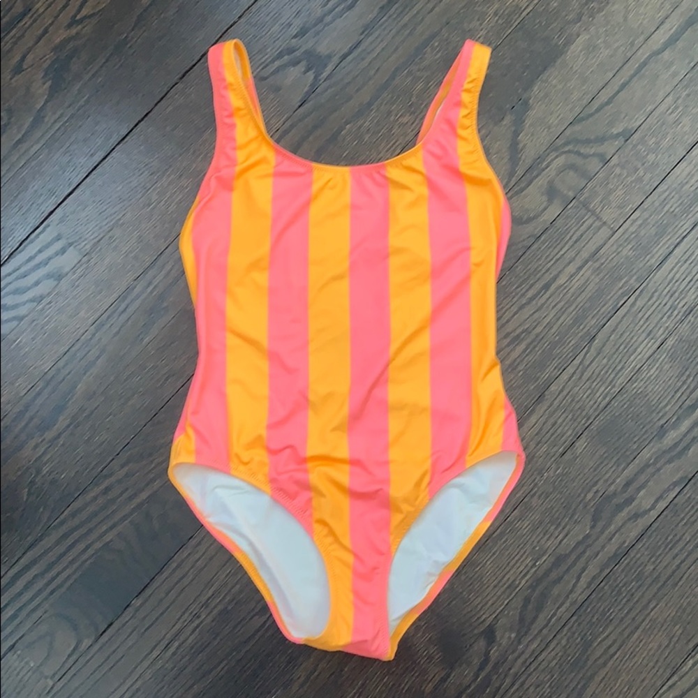 Solid & Stripe Swimsuit